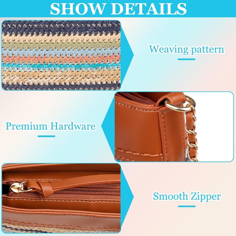 Gosect Shoulder Bag for Women, Cute Soft PU Leather Small Crossbody Purses Handbags, Trendy Underarm Bag Tote Purses for Women - Image 4